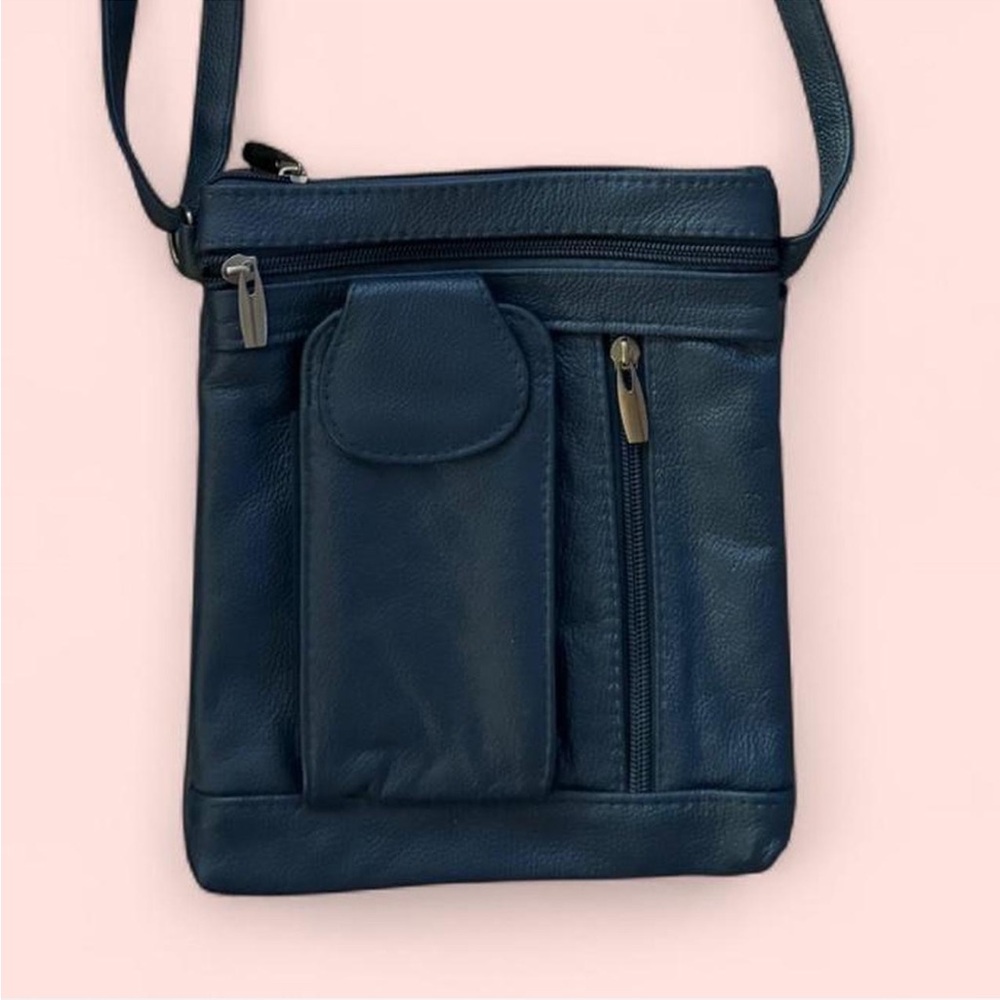 Navy Crossbody Bag